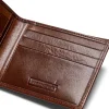 Wakefield Bi-Fold Wallet - Cognac