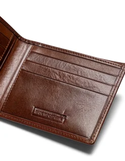 Wakefield Bi-Fold Wallet - Cognac