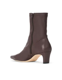 Wally Stretch Nappa Leather Sock Ankle Boots