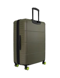 Wanderer 76cm Expandable Large Suitcase Khaki