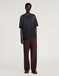 Washed Black Tee Shirt