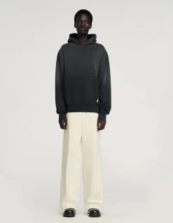 Washed Hoodie Sweatshirt