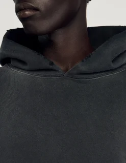 Washed Hoodie Sweatshirt