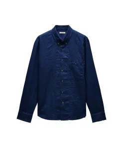 WASHED LINEN SHIRT