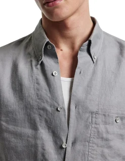 WASHED LINEN SHIRT
