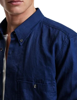 WASHED LINEN SHIRT
