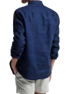 WASHED LINEN SHIRT
