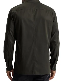 WASHED POCKETED SHIRT