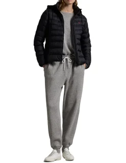 WATER-RESISTANT PACKABLE HOODED JACKET