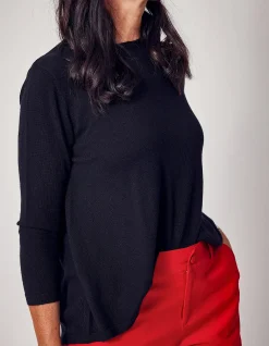 WELLESLEY SWEATER IN BLACK
