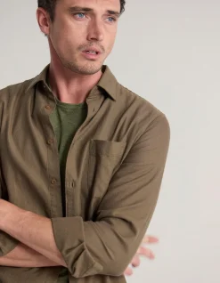 WESTBOURNE CLASSIC FIT TWILL SHIRT