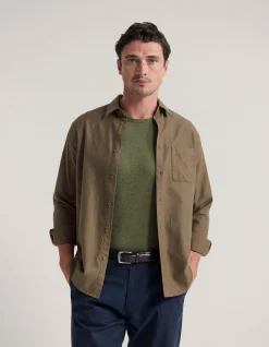 WESTBOURNE CLASSIC FIT TWILL SHIRT