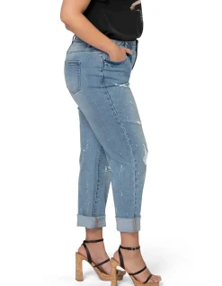 West Coast High Rise Straight Leg Jeans