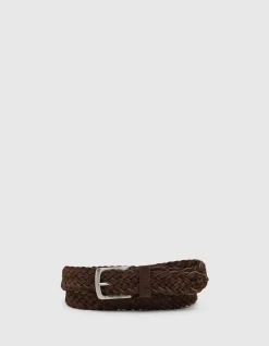 WESTON MENS PLAITED BELT