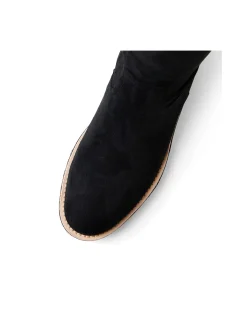 Wevver Stretch Microsuede Knee High Boots