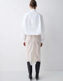 WHITE COTTON SHIRTING EVOLVE SHIRT