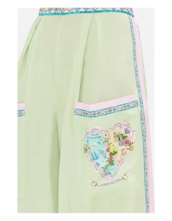 WIDE LEG TROUSER WITH FRONT POCKETS
