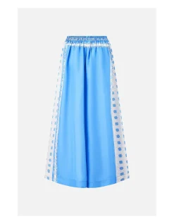 WIDE LEG ELASTIC WAIST PANT