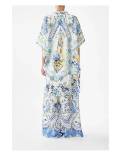 WIDE LEG TROUSER WITH FRONT POCKETS