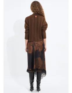 Wide Rib Knit Jumper