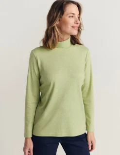 WINTERLOCK ROLL NECK SKIVVY