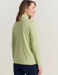 WINTERLOCK ROLL NECK SKIVVY