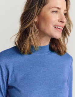 WINTERLOCK ROLL NECK SKIVVY