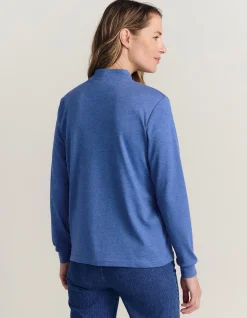 WINTERLOCK ROLL NECK SKIVVY
