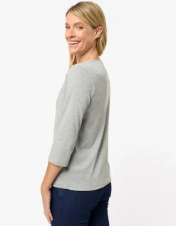WINTERLOCK 3/4 SLEEVE TOP