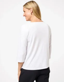 WINTERLOCK 3/4 SLEEVE TOP
