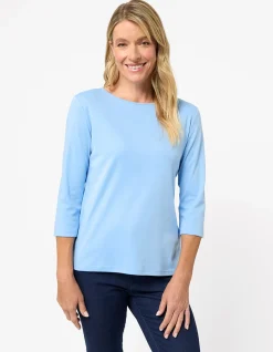 WINTERLOCK 3/4 SLEEVE TOP