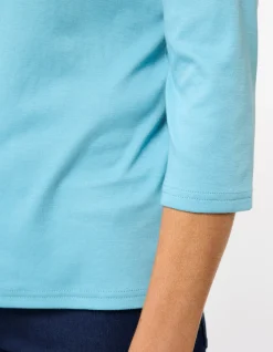WINTERLOCK 3/4 SLEEVE TOP