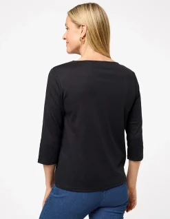 WINTERLOCK 3/4 SLEEVE TOP
