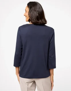 WINTERLOCK 3/4 SLEEVE TOP