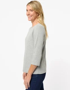 WINTERLOCK 3/4 SLEEVE TOP