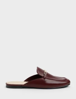 Women's Covered Open-back Flats