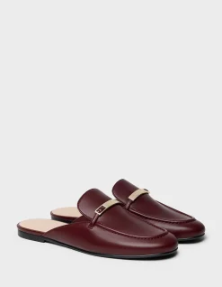 Women's Covered Open-back Flats