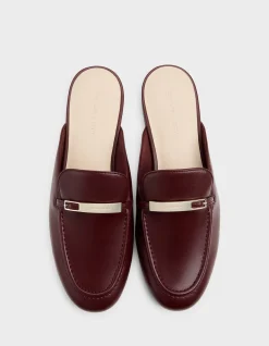 Women's Covered Open-back Flats