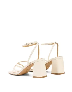 WOMEN'S STRAUS SQUARE TOE HEELED SANDAL