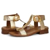 WOMEN'S Brandy Dark Gold SANDAL