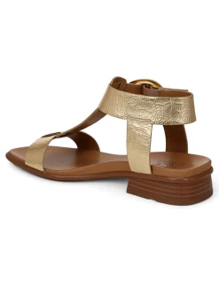 WOMEN'S Brandy Dark Gold SANDAL