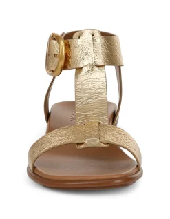 WOMEN'S Brandy Dark Gold SANDAL