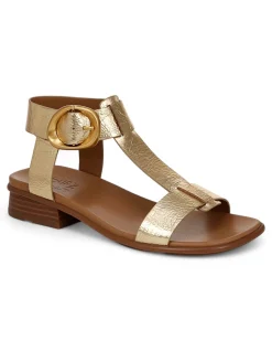 WOMEN'S Brandy Dark Gold SANDAL