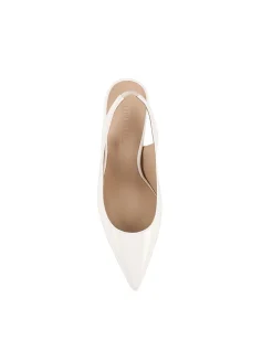WOMEN'S Celeste Pump White Patent Leather SHOE