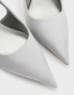 Women's Covered Open-back Heels