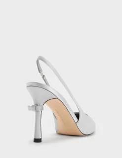 Women's Covered Open-back Heels