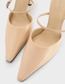 Women's Covered Open-back Heels