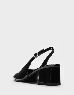 Women's Covered Open-back Heels