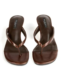 Women's Edgy Wedge Thong Sandal