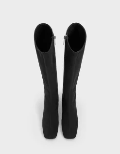 Women's Faux Suede Knee Boots